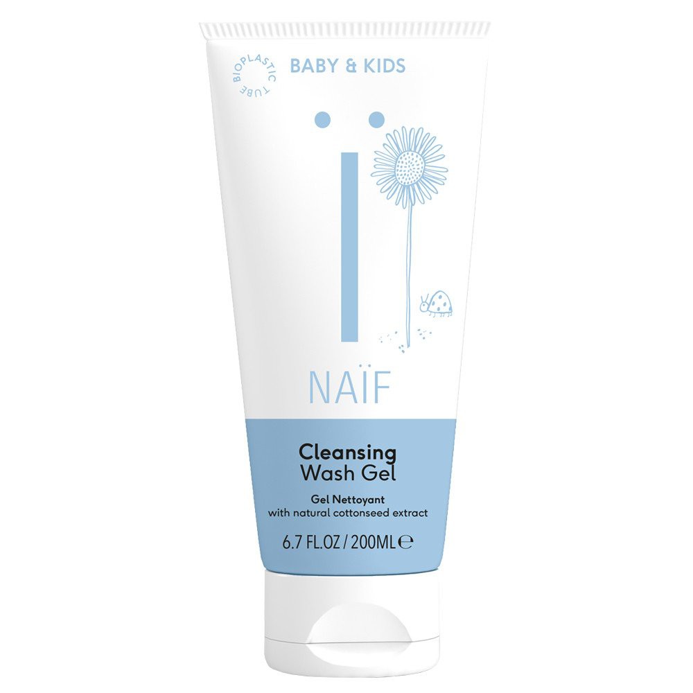 [PROMO BELI 2 FREE NAIF FACE SCRUB] Naif Baby Cleansing Wash Gel 200ml