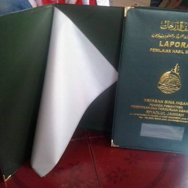 

Sampul Map ijazah/rapot atau paspor