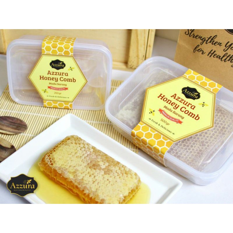 

Madu on Sarang ASLI SEHAT MURNI Azzura 250gr