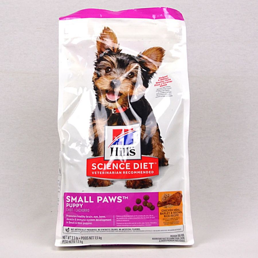 

SCIENCEDIET Makanan Anakan Anjing PUPPY Small PAWS Chicken 1,5kg