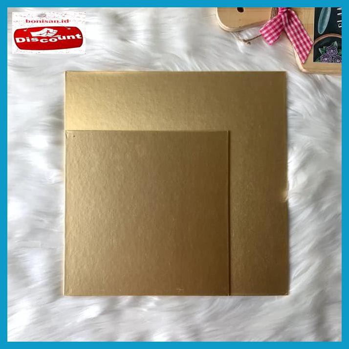 

45Wr46E- Cake Board Gold Size 25X25Cm (1Pck) Y8Yti767-