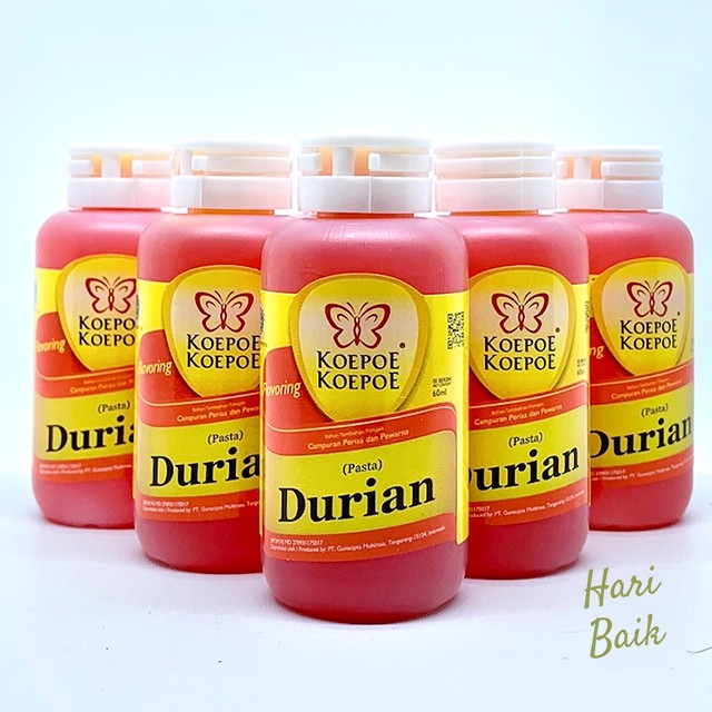 

Pewarna Makanan Koepoe Koepoe / Pasta Cair Durian 60ml