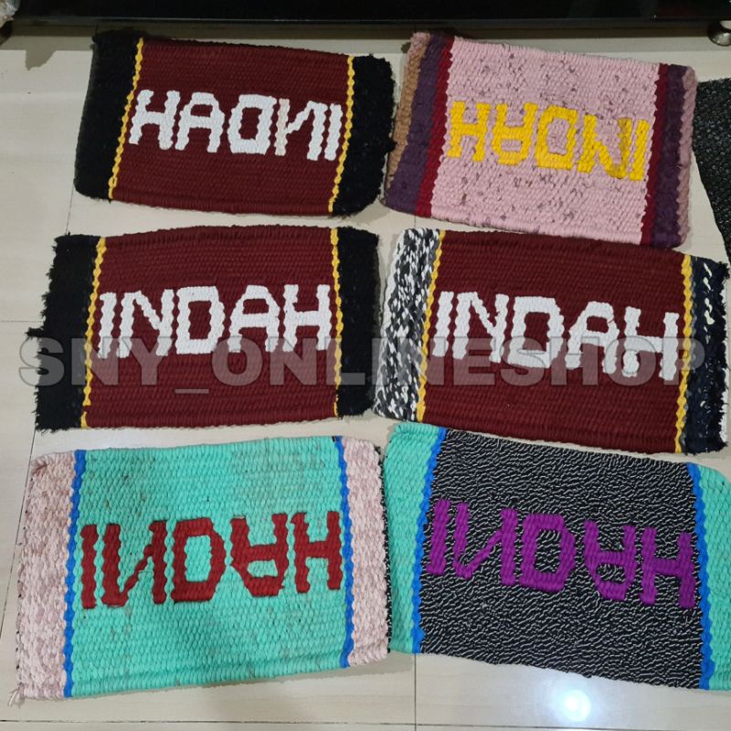 Keset Kaki / Keset Anyaman Kaki / Keset Warna Kaki / Keset Anyam Kaki