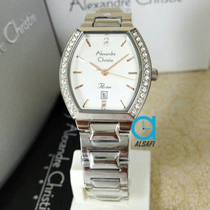 ALEXANDRE CHRISTIE WATCH AC 2597 SILVER ALL STAINLESS STEEL