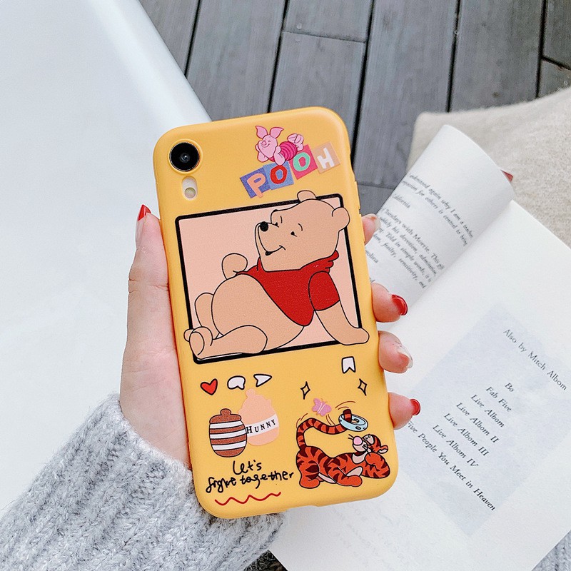 The Pooh Printing Softcase Printing Oppo neo7 f1s a1k a7 a5s f9 vivo v9 y83 y71 y53 redmi 4a 7a 6a