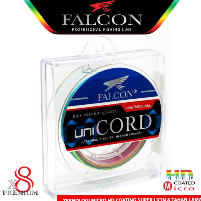 Senar Benang Tali Pacing Pe X8 Falcon Uni Cord 150M Micro Pe
