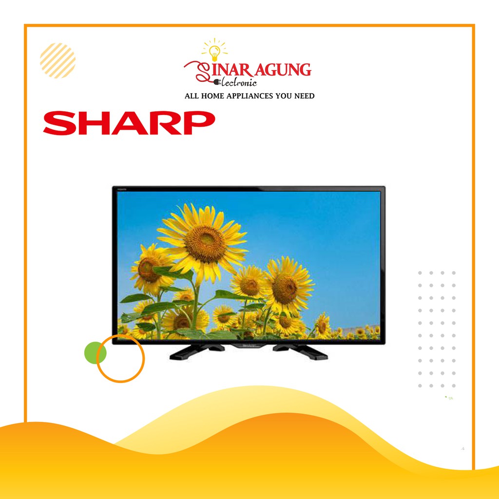 LED TV SHARP 24LE175i 24 Inch HD TV [24 inch / USB MOVIE / HDMI] (GARANSI RESMI)