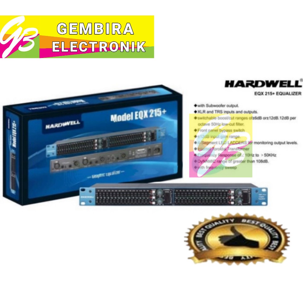 EQUALIZER HARDWELL EQX-215+ ORIGINAL