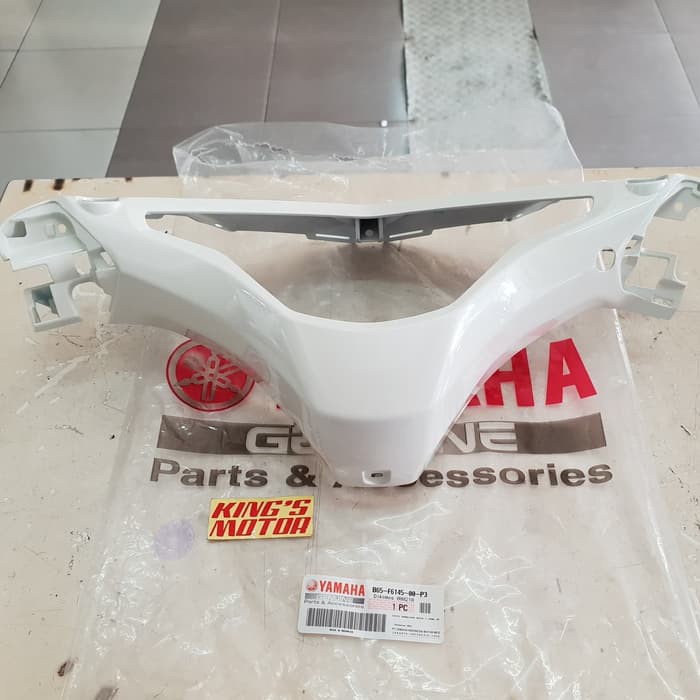 COVER BATOK BELAKANG KM / SPEEDOMETER AEROX 155 PUTIH ASLI YAMAHA