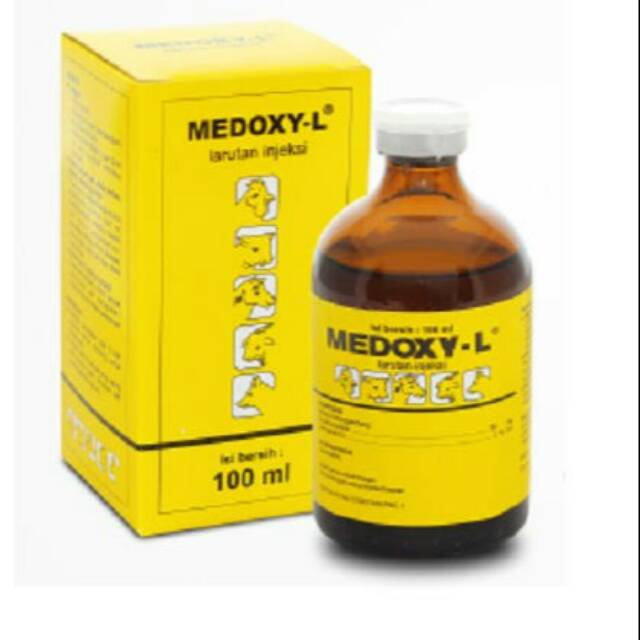 Obat injeksi hewan Medoxy-L 100