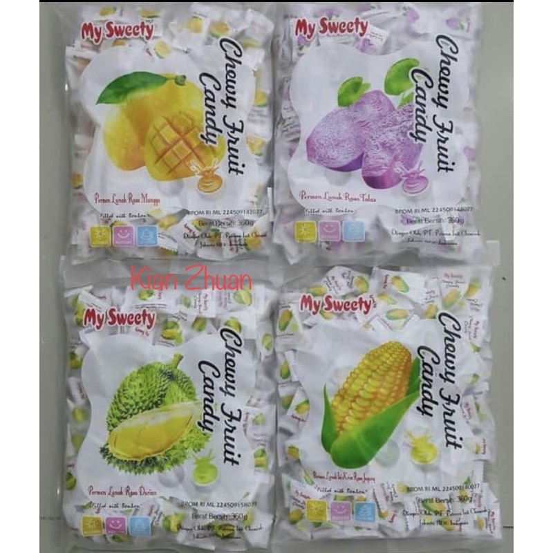 My Sweety Chewy Fruit Candy 360gr