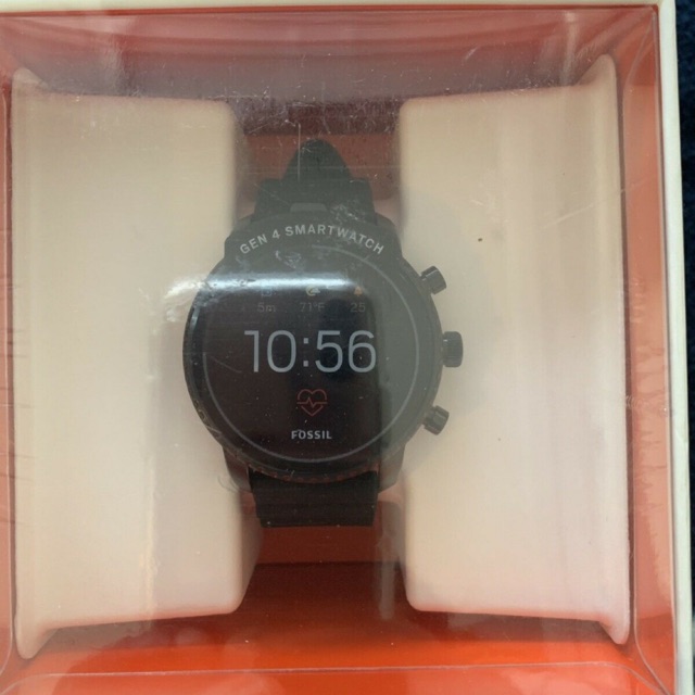 fossil smartwatch black