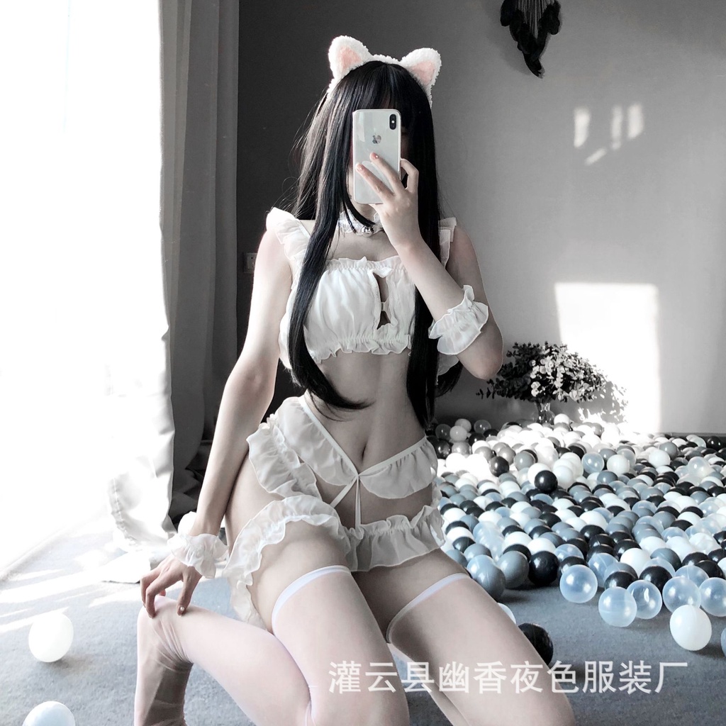 【Fumirie】Sexy Lingerie Princess Cat Girl Neko Lace