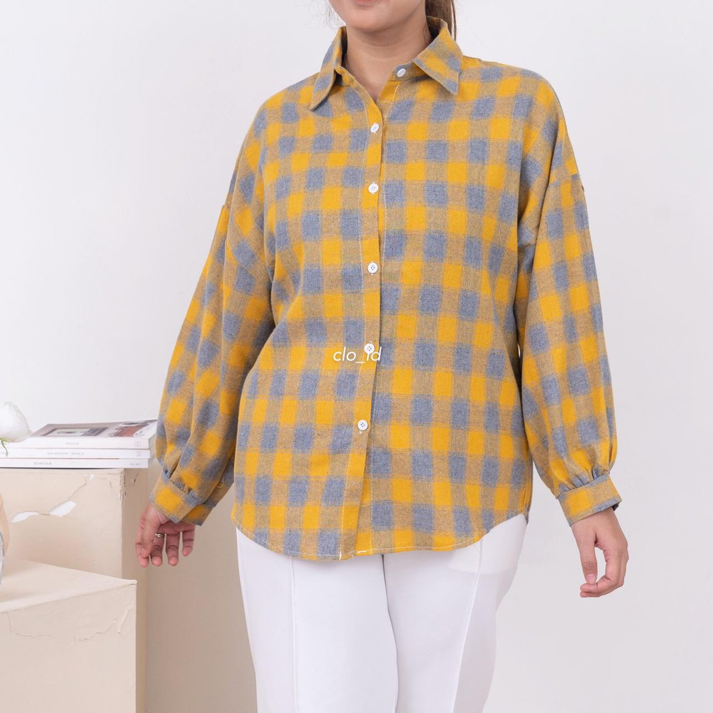 FLANELA SHIRT PALETTE 2-G-Yellow