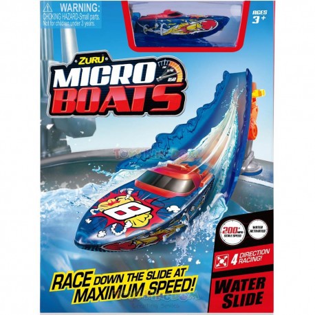 zuru micro boats water slide