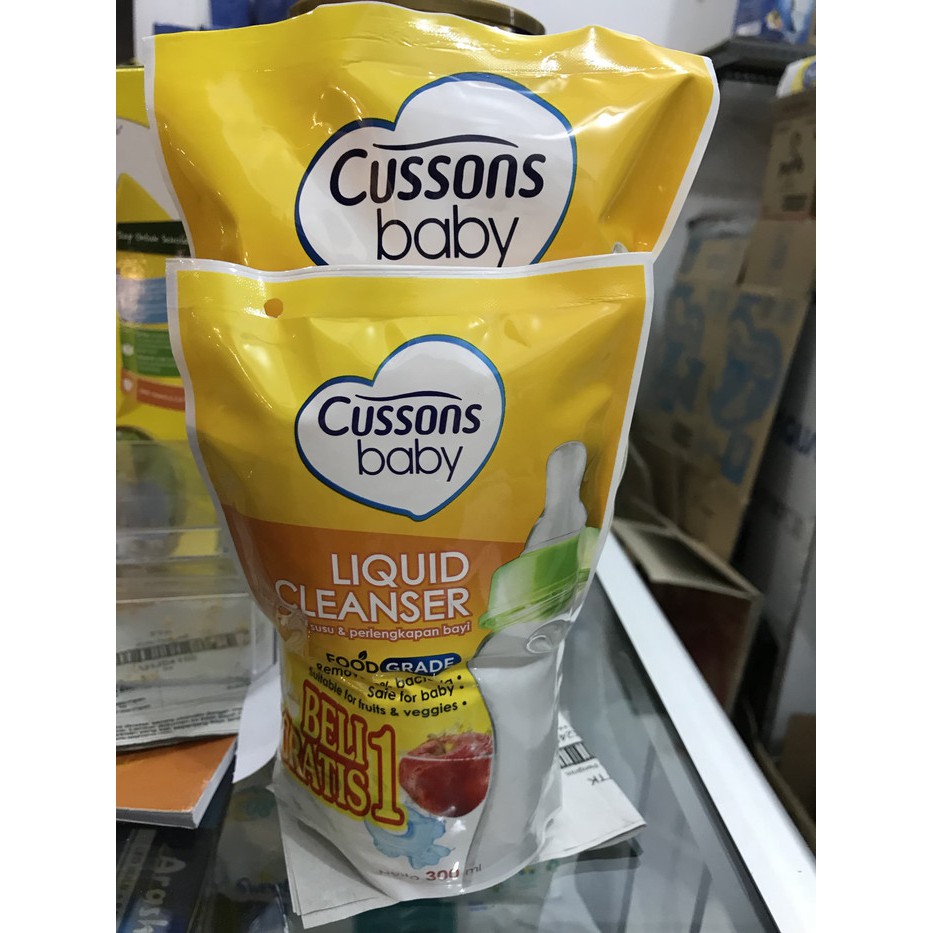 SABUN CUSSONS CUCI BOTOL SUSU / LIQUID CLEANSER 700ML+300ML