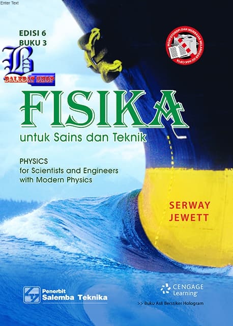 Buku Fisika buku 3 Ed. 6 Serway ORIGINAL