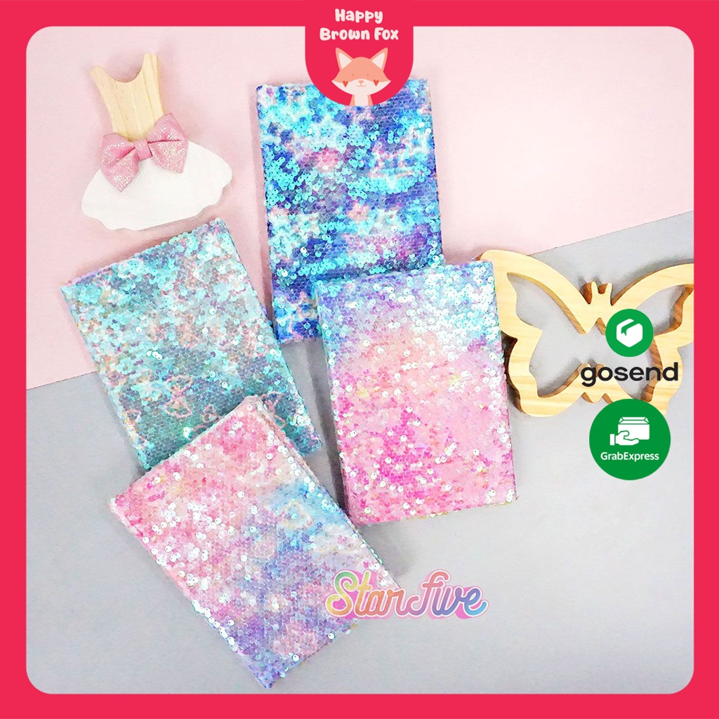 

BUKU NOTEBOOK ANAK BUKU DIARY ANAK BUKU SEQUIN STARFIVE