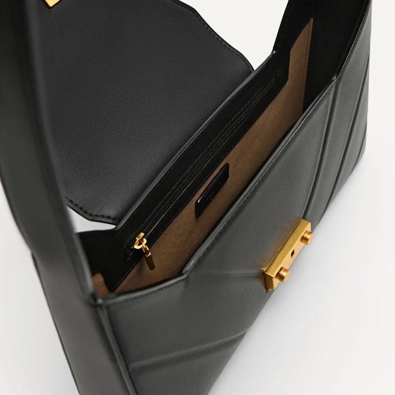 P Studio Francoise Leather Shoulder Bag