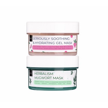 [ Masker ]  Scarlett Herbalism Mugwort Mask &amp; Seriously Soothing Mask