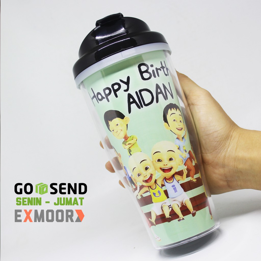 Exmoor Tumbler Upin Ipin untuk Kado Ulang Tahun Anak