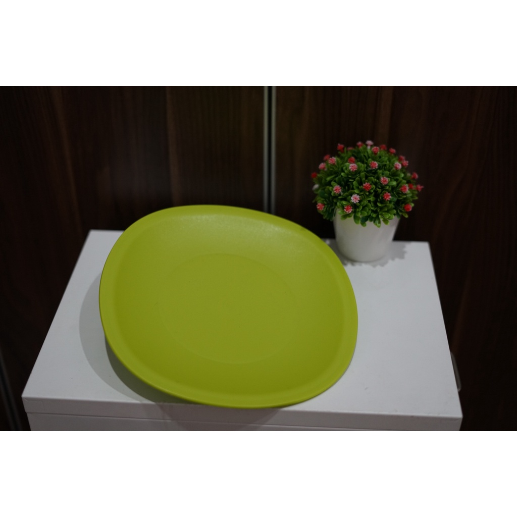 BLOSSOM PLATE TUPPERWARE PIRING HIJAU