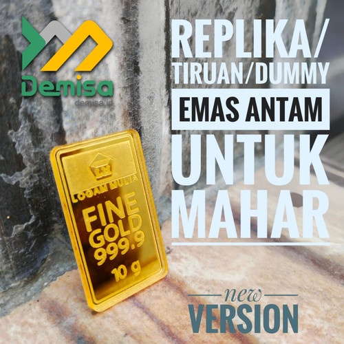 Idunet Replika/Tiruan Emas Logam Mulia Antam - Model Baru - 1 gr