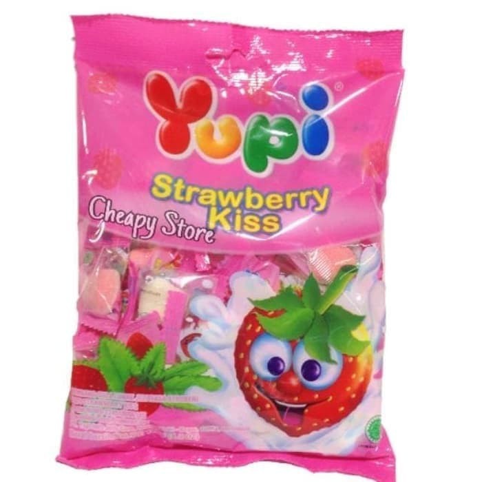 

(PACK) Yupi Strawberry Kiss Sak