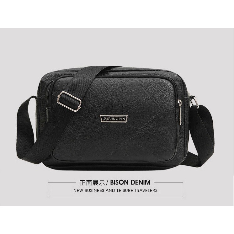 Tas selempang Korean Style model SLingbag  /  tas bahu korea pria / Tas selempanh pria import