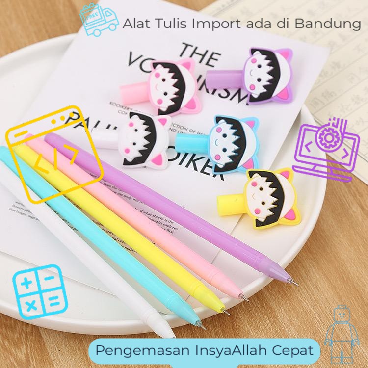 

(Sedia di Pulau Jawa) I PULPEN MOTIF GIRL - PENA ANAK - PULPEN LUCU