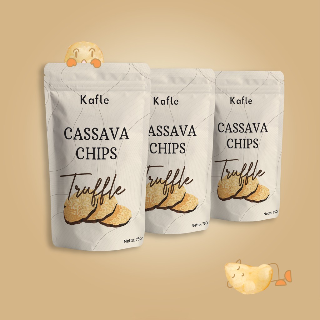 

Kafle - Keripik Singkong Truffle 75 gr