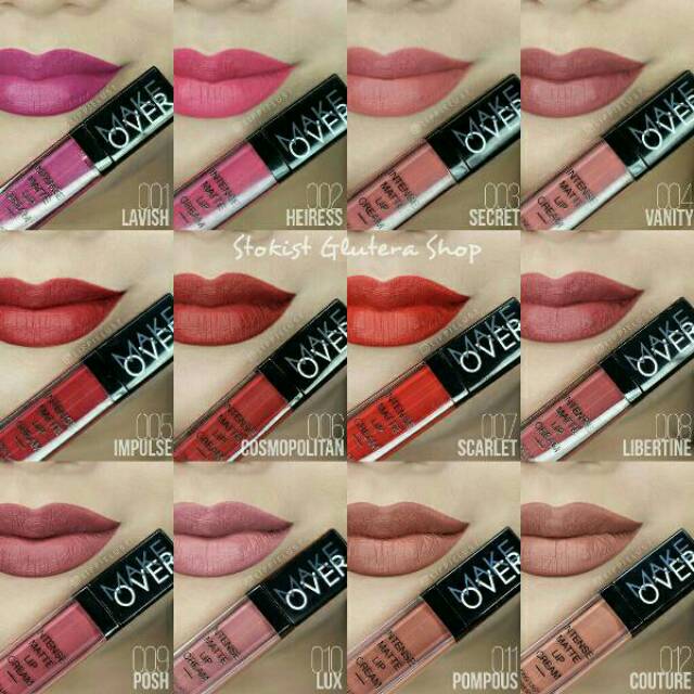 Make over lips cream matte