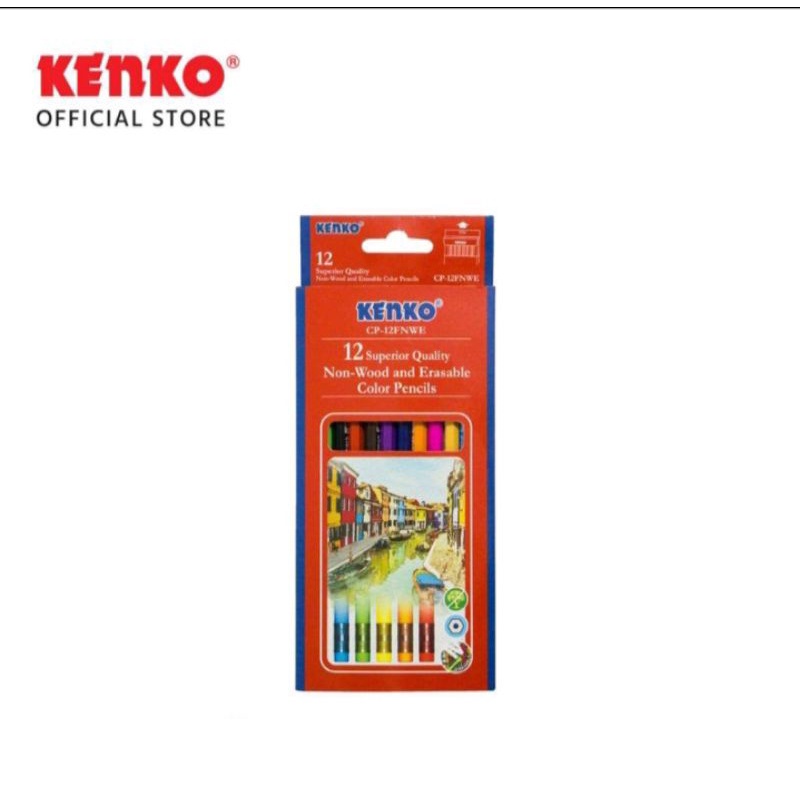 

KENKO PENSIL WARNA 12+PENGHAPUS