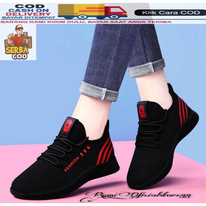 TmO - 8.8 Sale sepatu wanita sneakers fashion DuckLine sporty/sepatu wanita termurah kekinian bisa cod