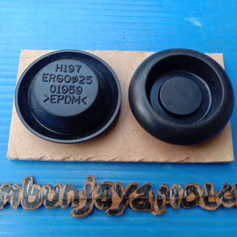 karet tutup lubang body lantai 25mm ERGO 01959 original