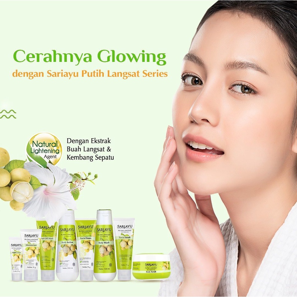 ★ BB ★ Sariayu Putih Langsat Peel of Mask 75gr - Sari Ayu