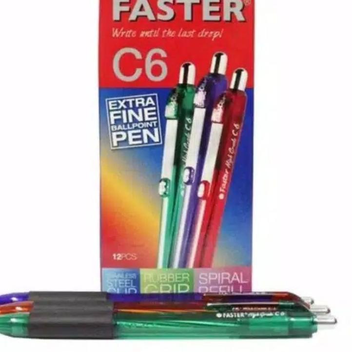 

Terkini KL6SZ PULPEN FASTER C6 ASLI 1 Lusin 48 Stock Banyak