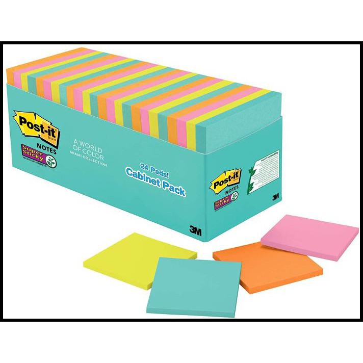 

Khoiri.Olshop | Post It Sticky Notes 654 Dan Stiky Note Tom&Jerry 76Mmx76Mm 5 Warna - Tom&Jerry