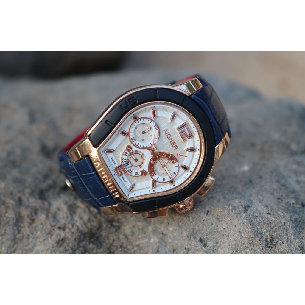 Jam tangan Pria merk Aigner super Murah model elegan