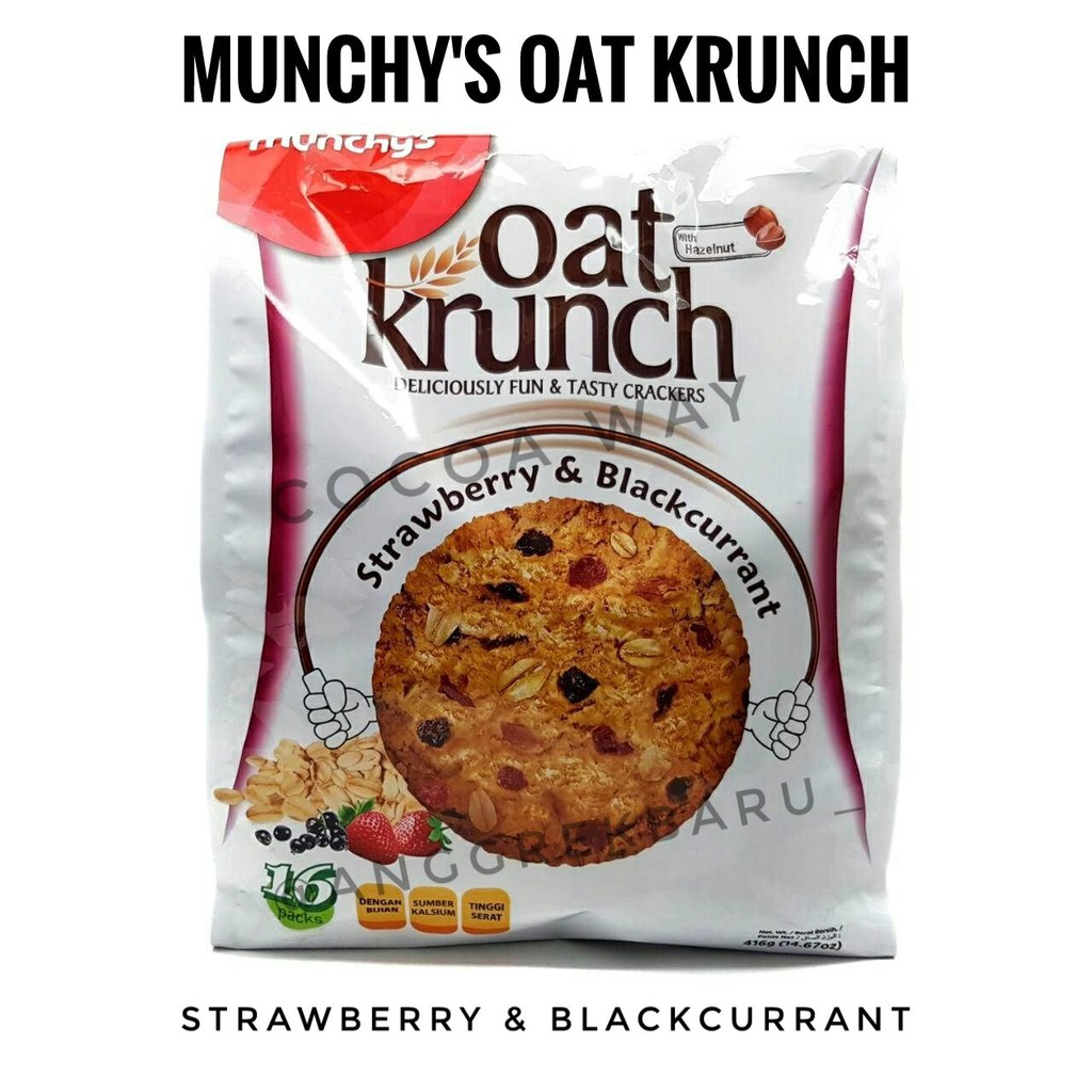

Munchys Oat Krunch 416gr / Gandum Munchy Oat