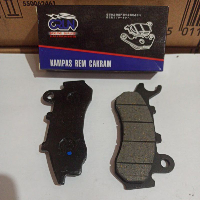 DICSPAD BRAKE PAD KAMPAS REM CAKRAM DEPAN PCX NEW 150 2018 CRUN