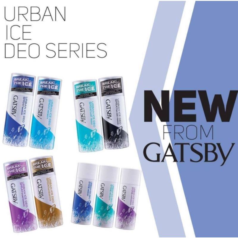 GATSBY Urban Ice Deo Spray Infinity 150ml