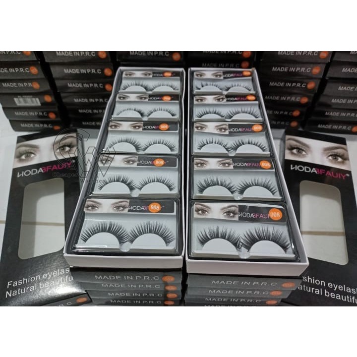 Cheaper-Bulu Mata Palsu 10 Pasang/1 Box Natural Panjang Tebal Eyelash