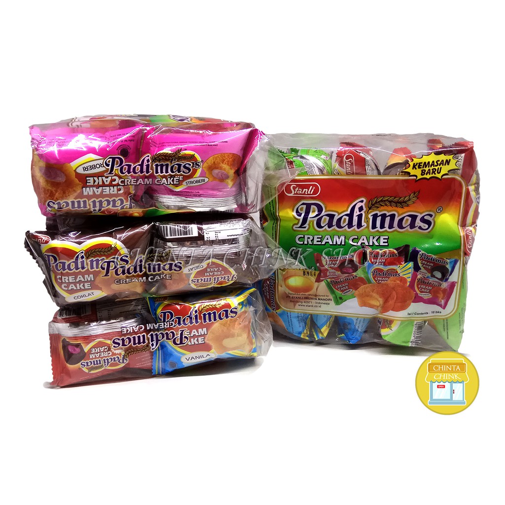 

Padimas Cream Cake (Padi Mas) Isi 10sachet x 11g