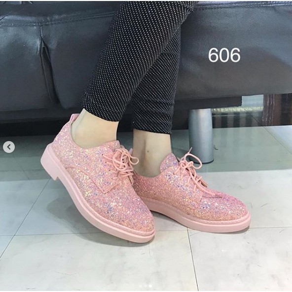 Sepatu mid heels 606
