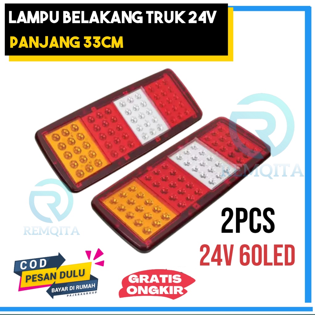 Stop Lamp Led Truck 24 Volt Lampu Rem Belakang Led Truk 24 Volt