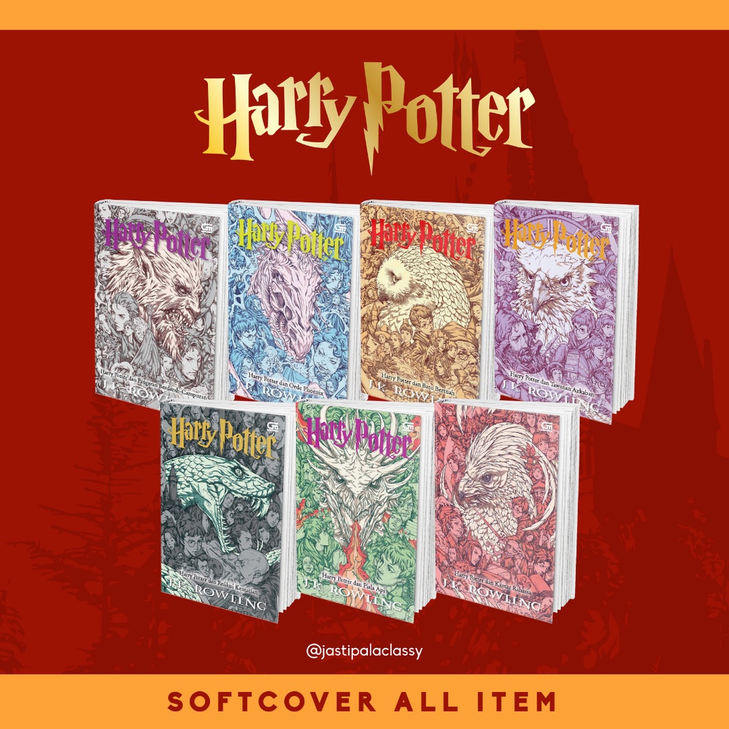 Jual NOVEL HARRY POTTER (BAHASA INDONESIA) / BUKU HARRY POTTER / NOVEL