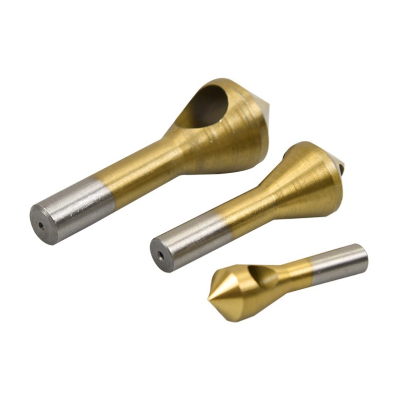 Zzz Set Mata Bor Countersink Deburring Lapis Titanium 2-5 - 10-15 - 20mm