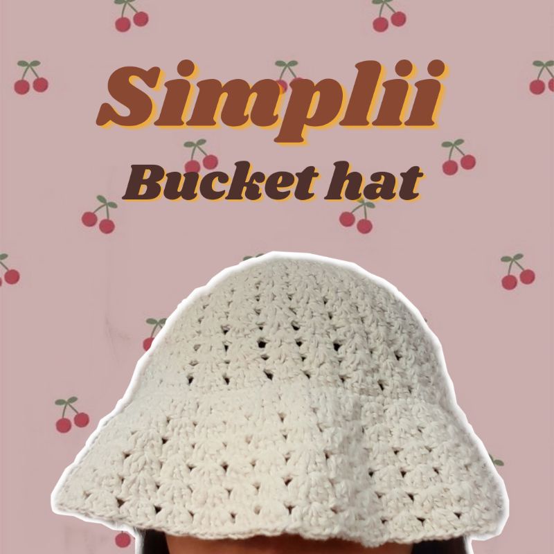 Jual Simplii Bucket Hat (Topi Rajut) | Shopee Indonesia