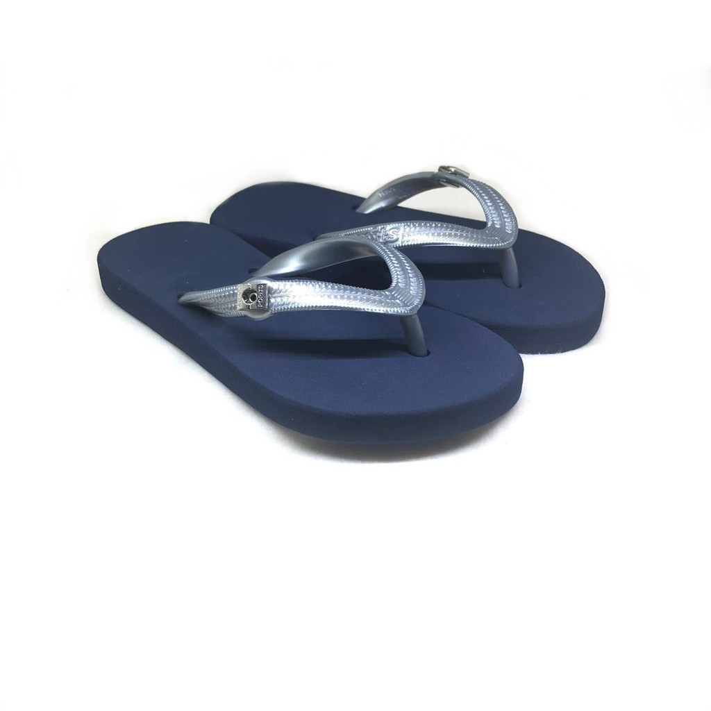 Popits Kids Two Tones Navy sandal anak ORIGINAL